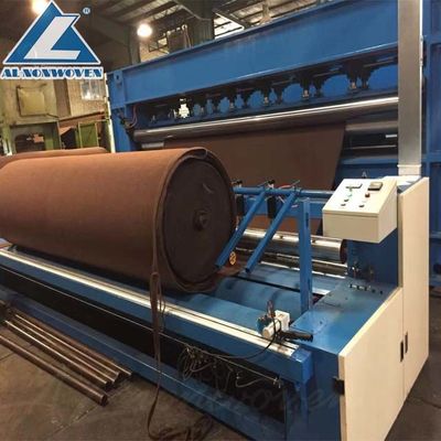 Porcellana PET needle punched nonwoven geotextile making machine low price fornitore