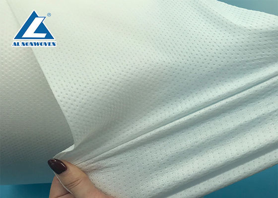 Nonwoven elastico di GSM 100g per il pannolino che fa, prodotto medico non intessuto del materiale del pannolino fornitore